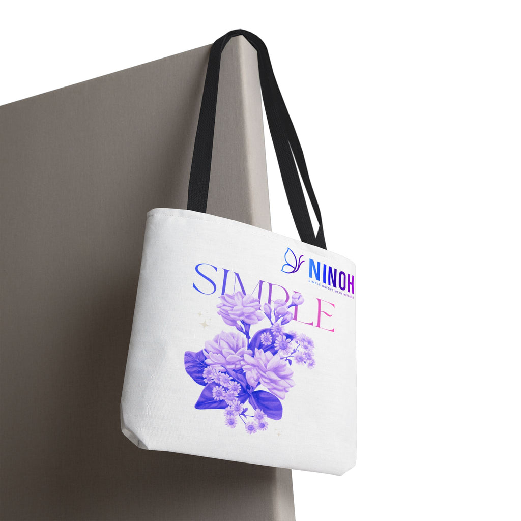Simple Floral Tote Bag — Your Everyday Collection