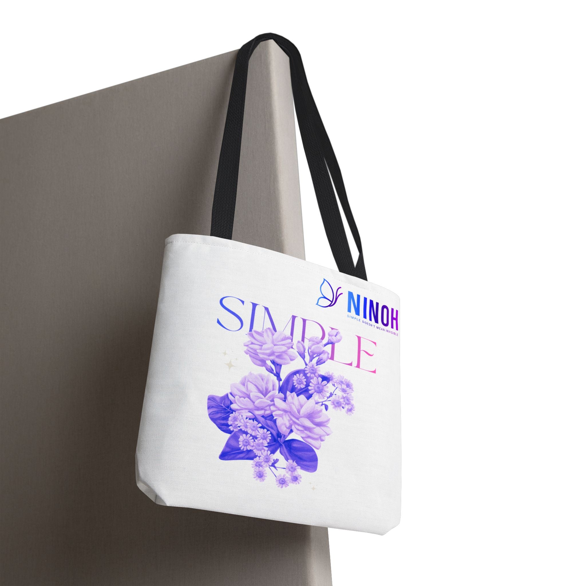 Simple Floral Tote Bag — Your Everyday Collection