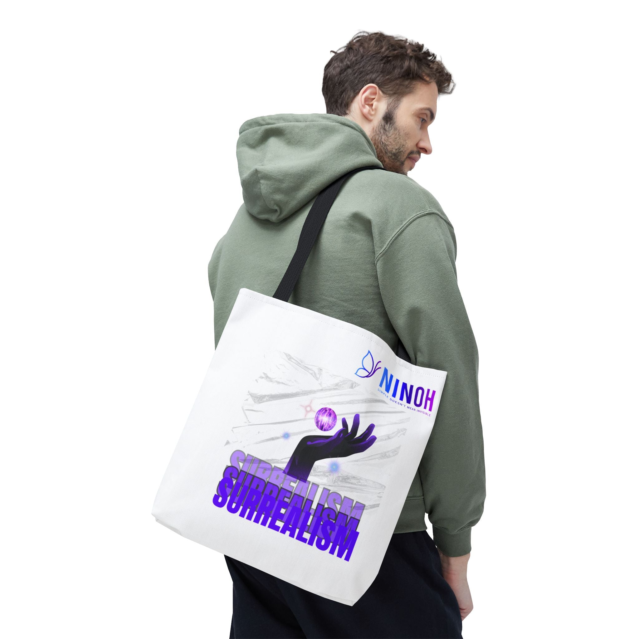 Surrealism Art Tote Bag — Simple Doesn't Mean Invisible