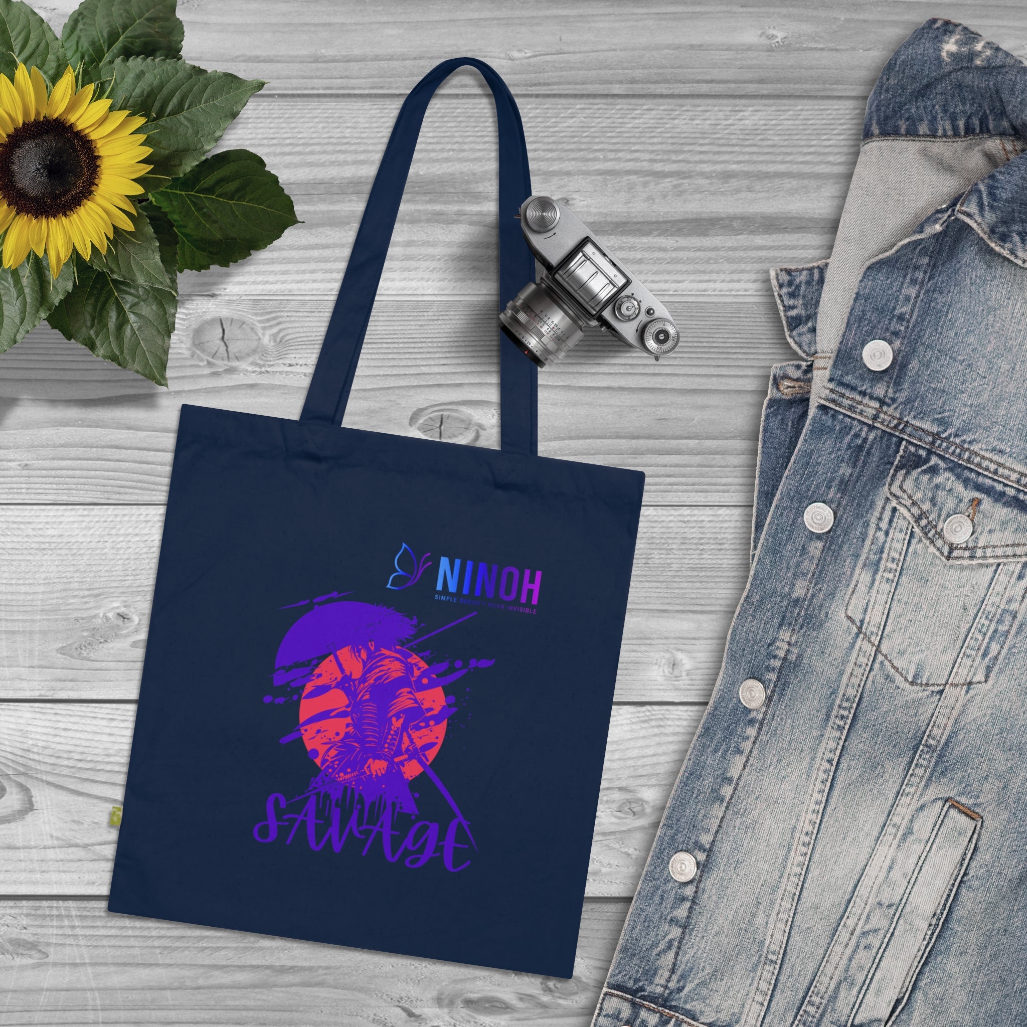 Savage Tote- Simple Doesn't Mean Invisible