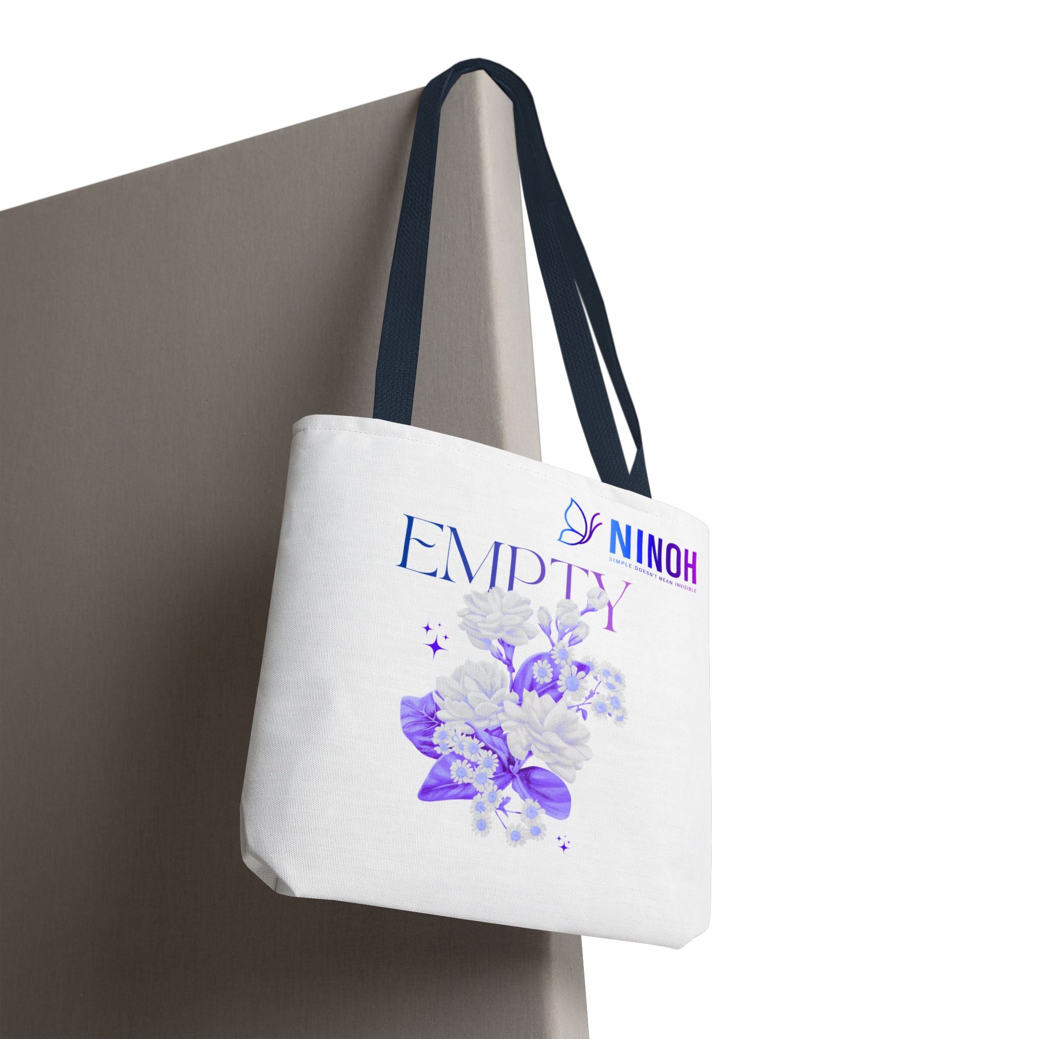 Empty Floral Tote Bag — Your Everyday Collection