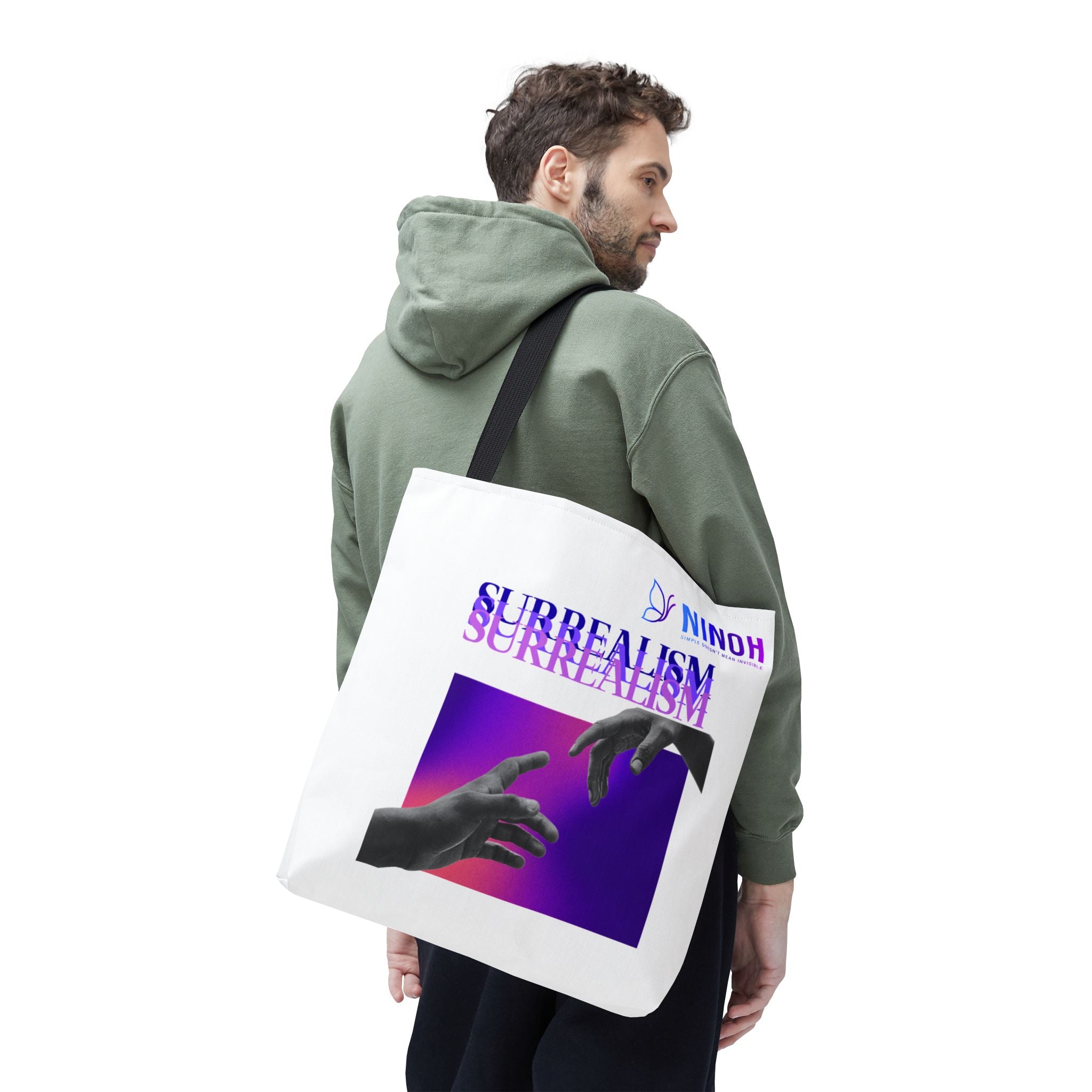 Surrealism Art Tote Bag — Simple Doesn't Mean Invisible