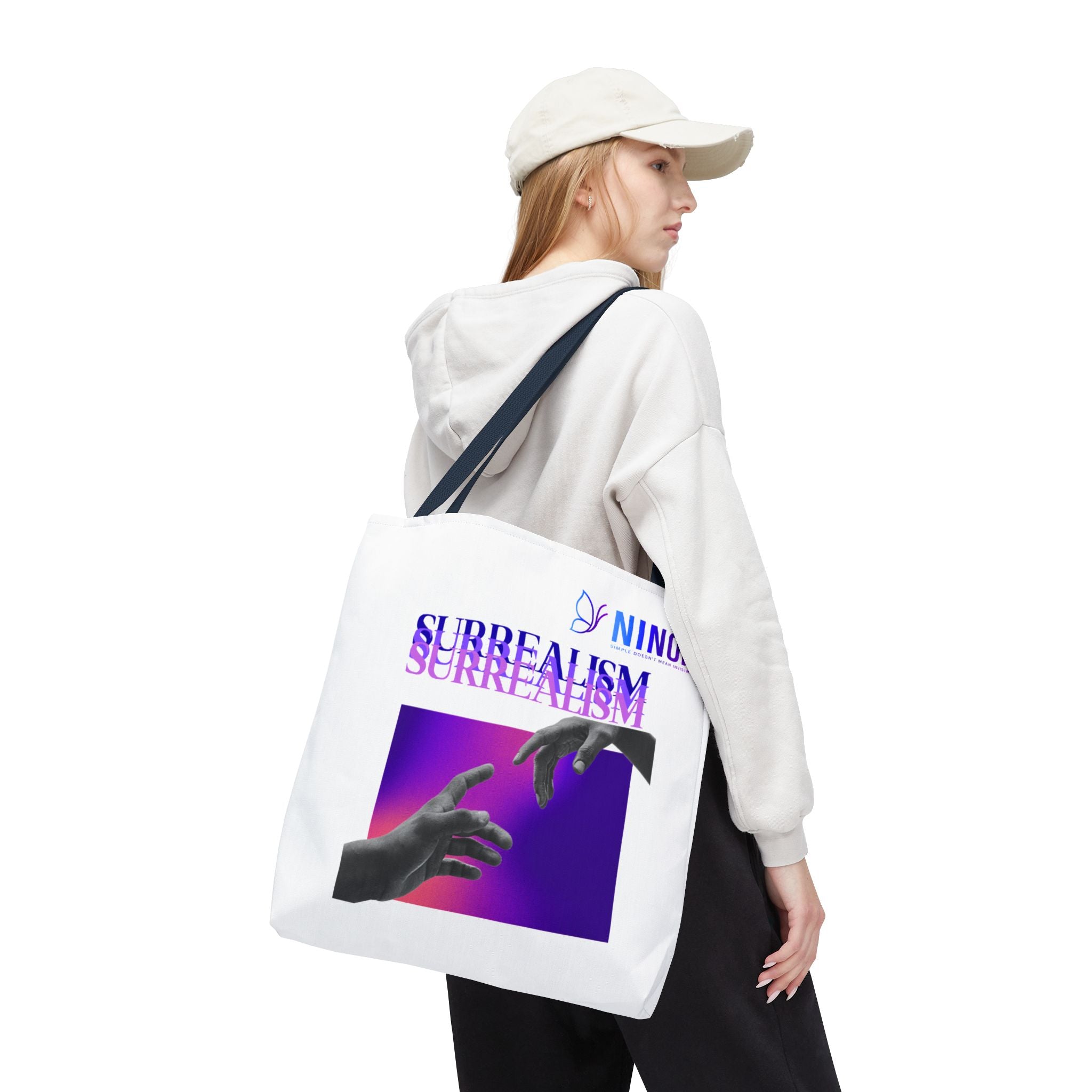 Surrealism Art Tote Bag — Simple Doesn't Mean Invisible
