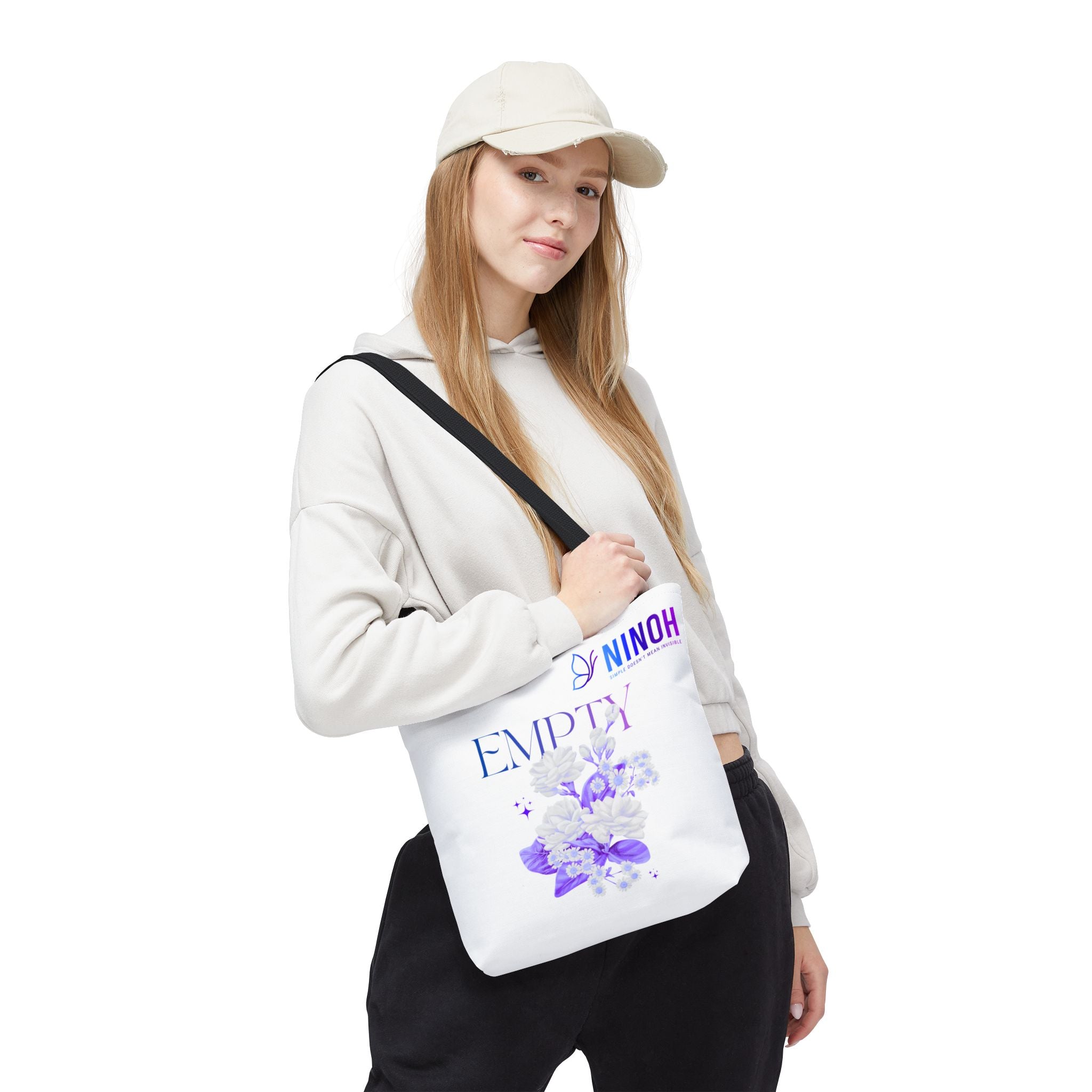 Empty Floral Tote Bag — Your Everyday Collection