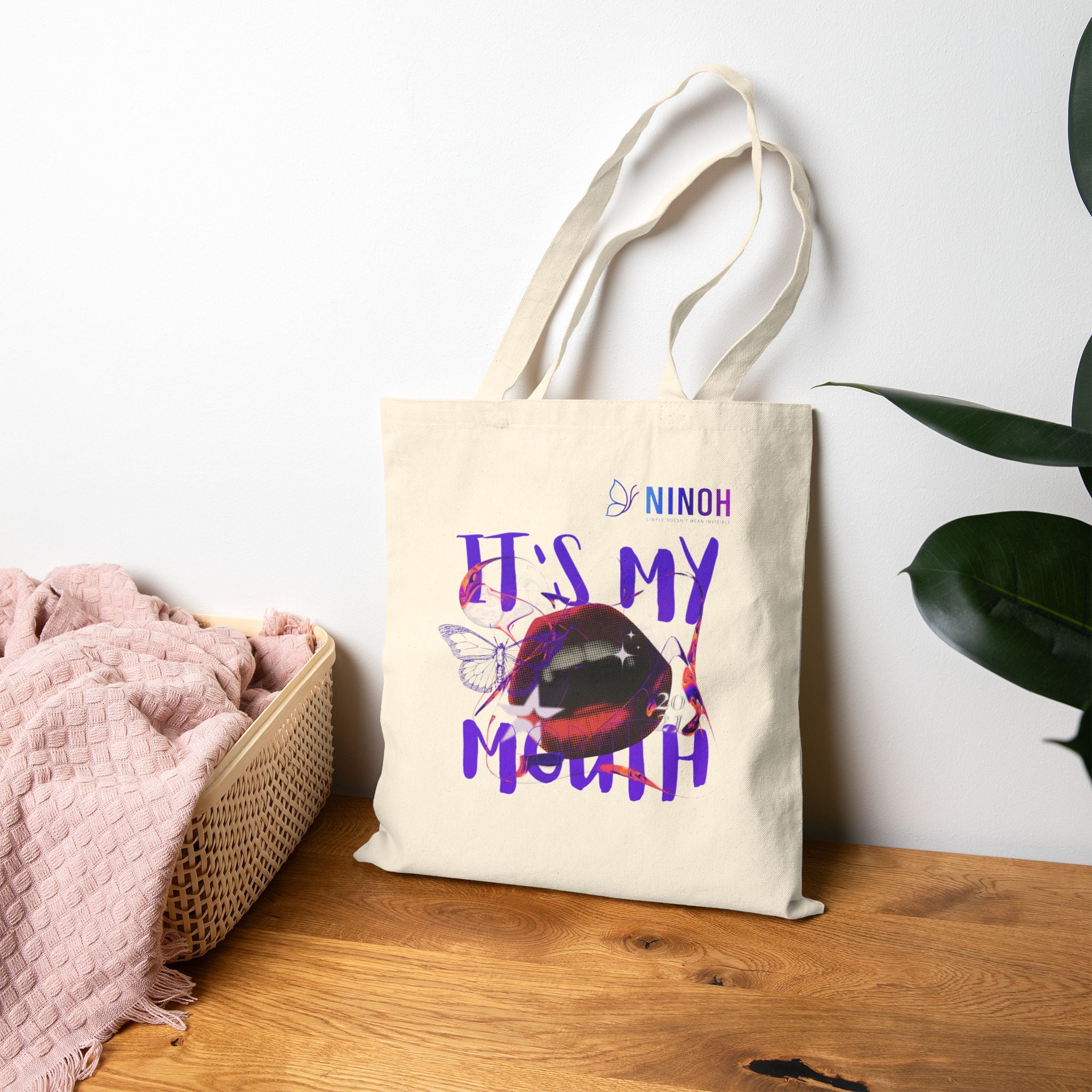 It's My Mouth Tote — Everyday Presence Collection