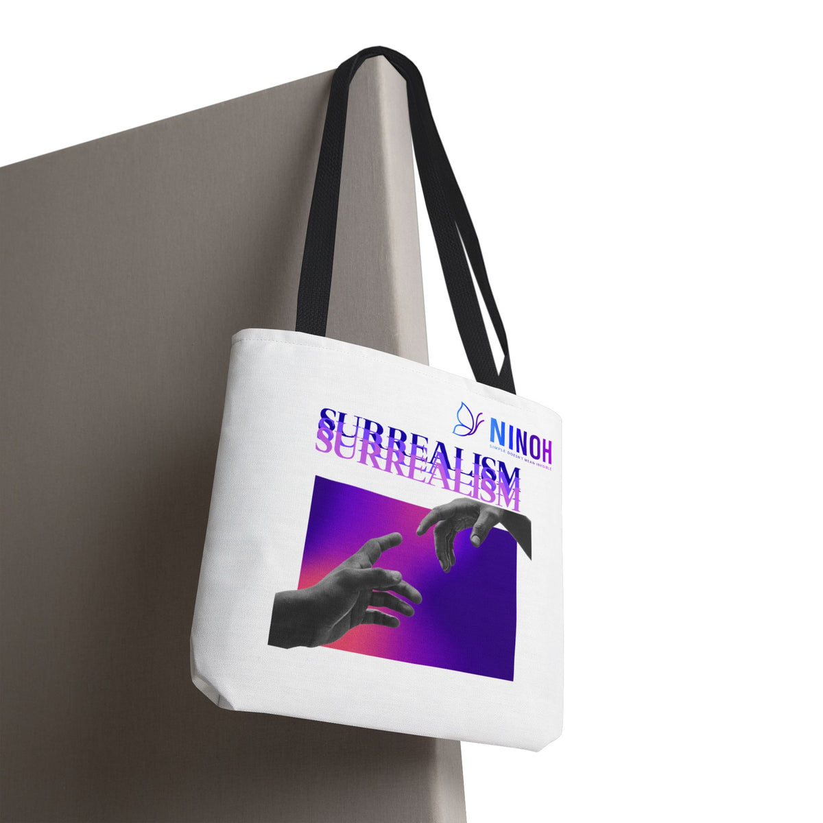 Surrealism Art Tote Bag — Simple Doesn't Mean Invisible