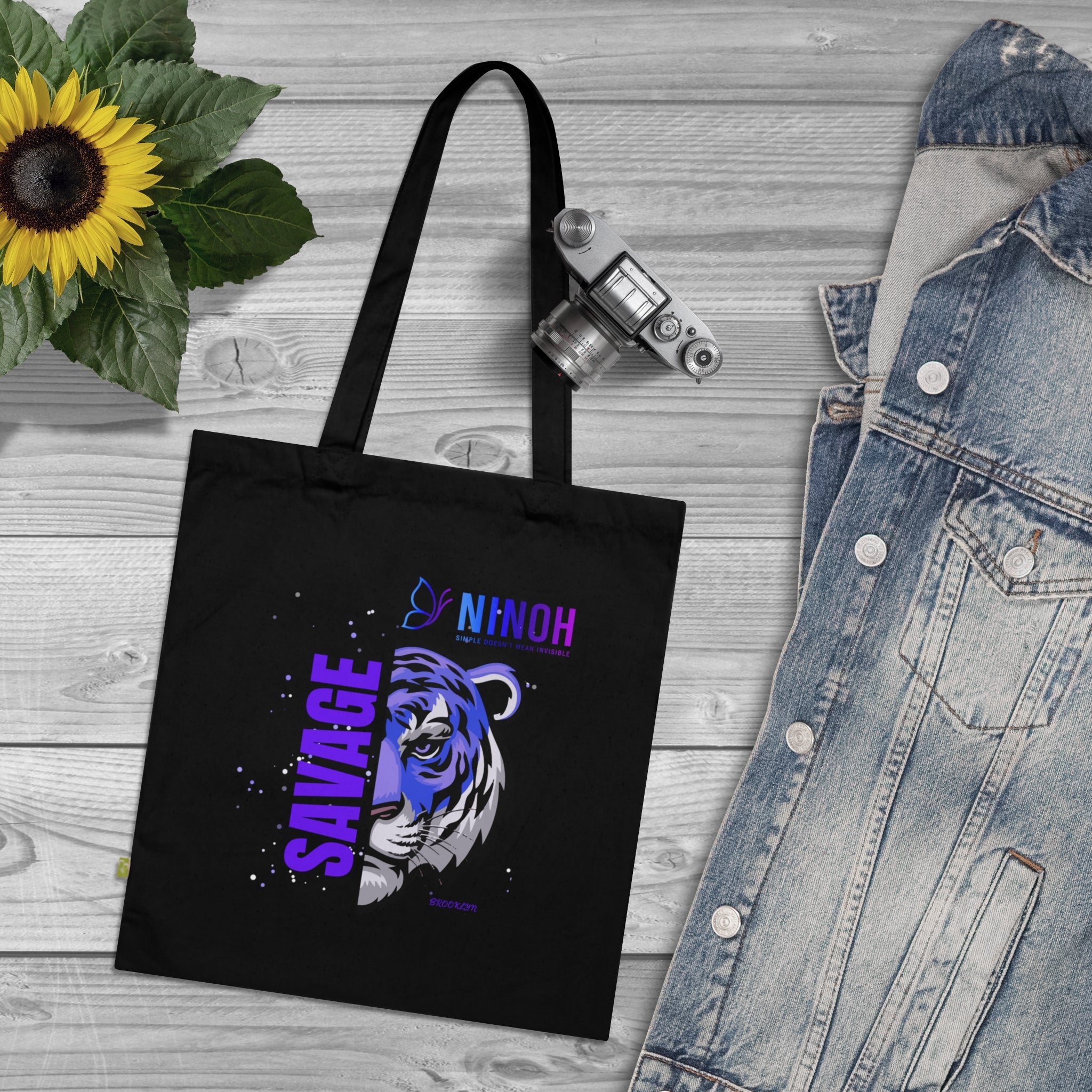 Savage Tote- Simple Doesn't Mean Invisible