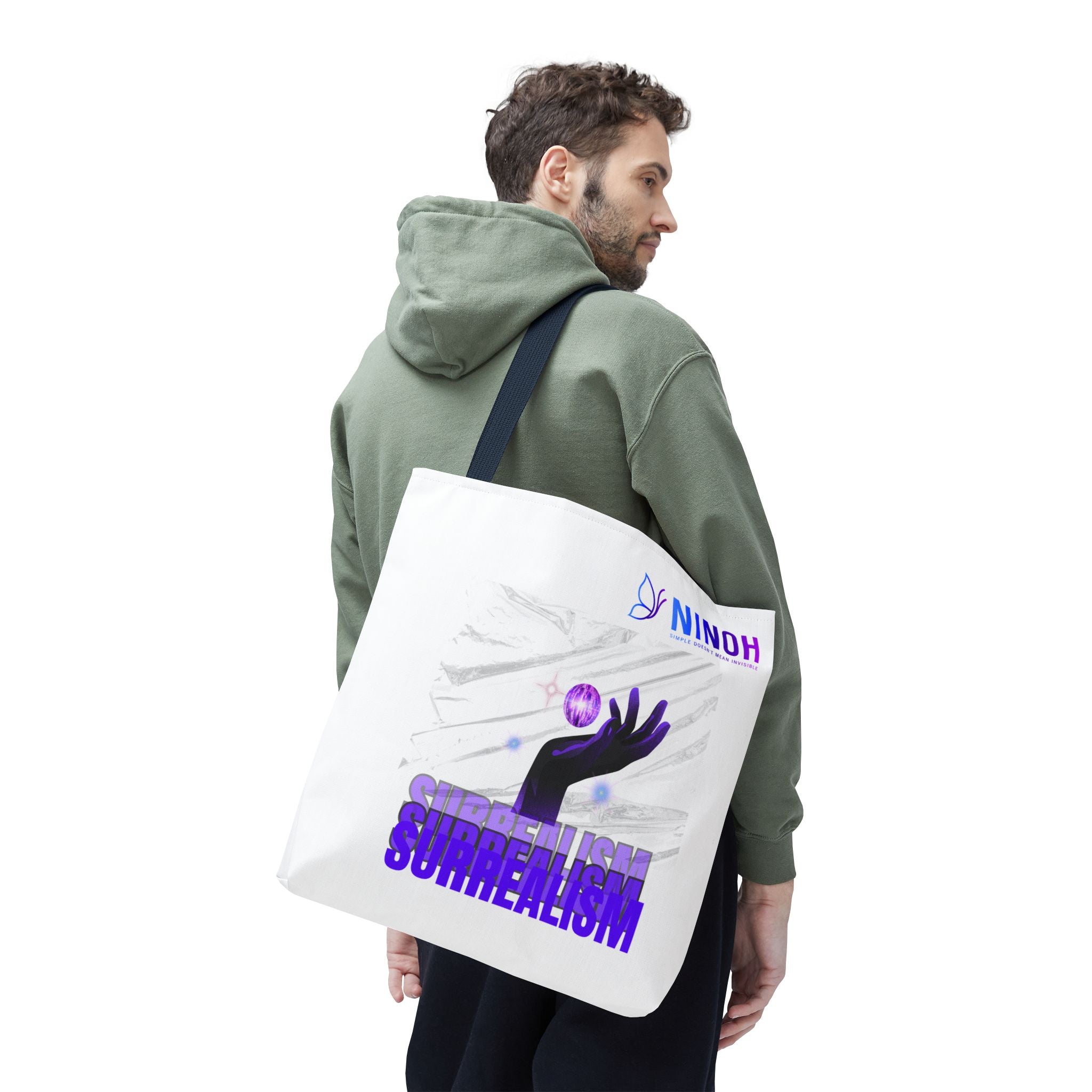 Surrealism Art Tote Bag — Simple Doesn't Mean Invisible