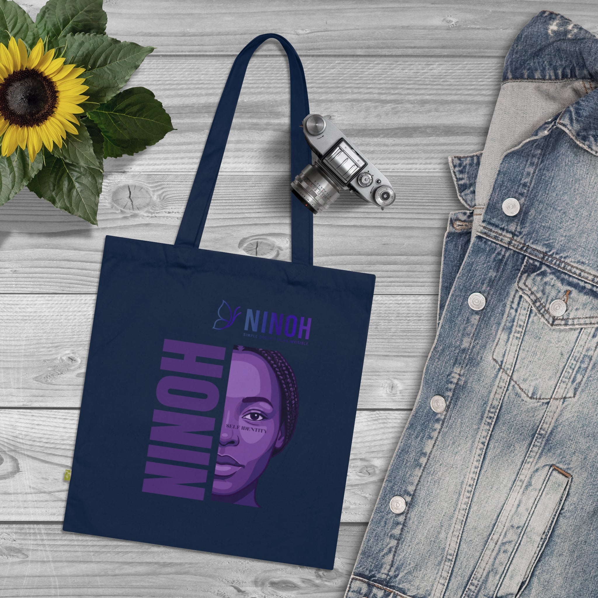 Self Identity Tote- Simple Doesn't Mean Invisible