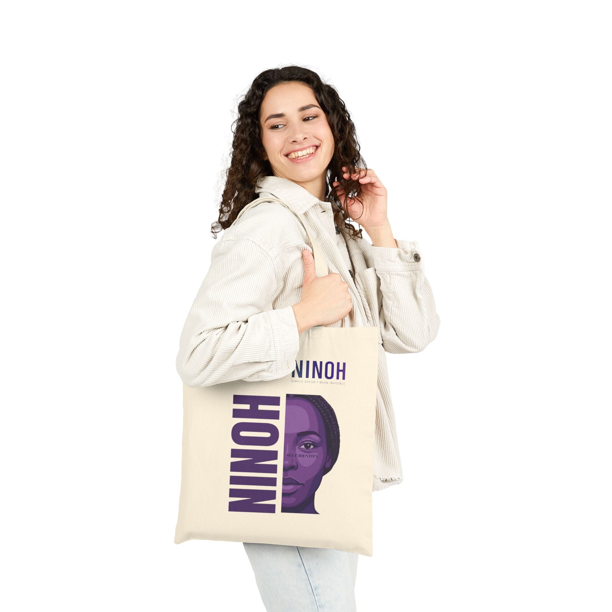 Self Identity Tote- Simple Doesn't Mean Invisible