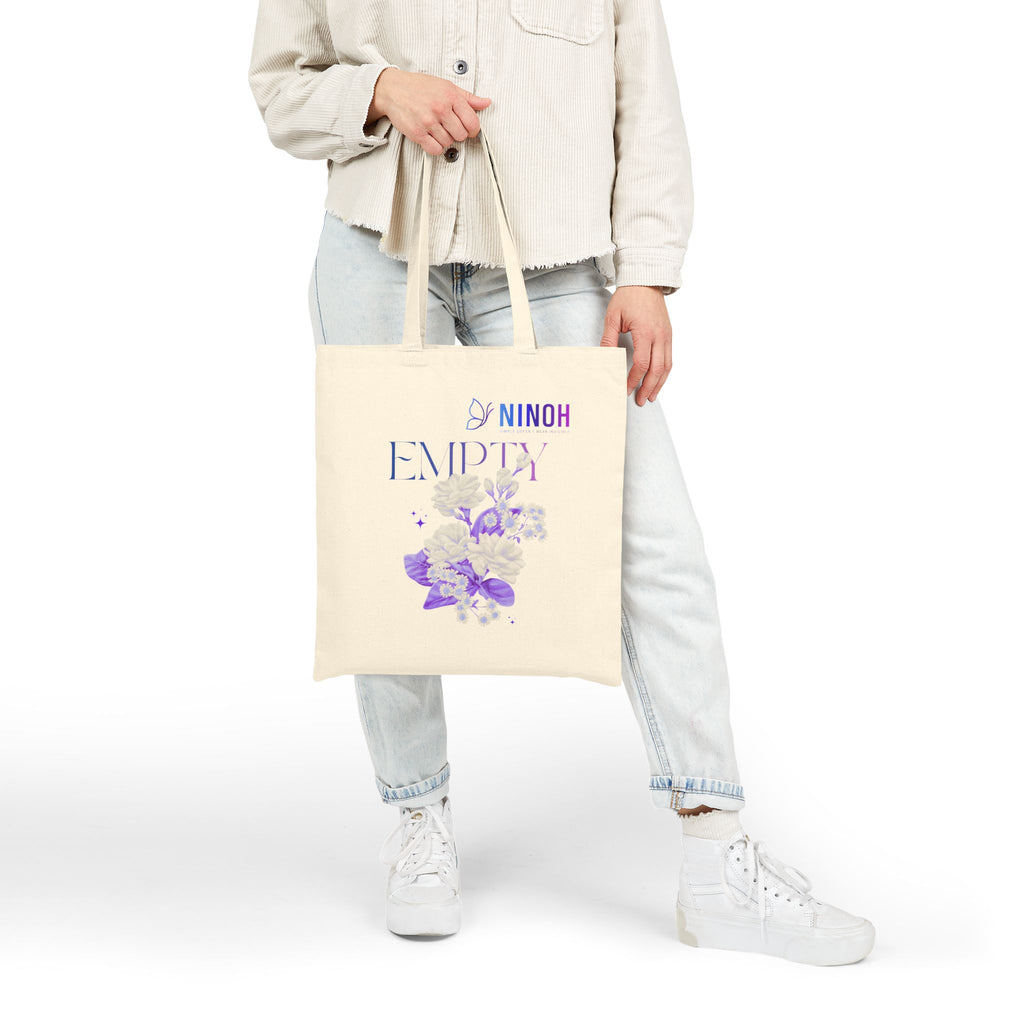Empyty Floral Tote- NINOH