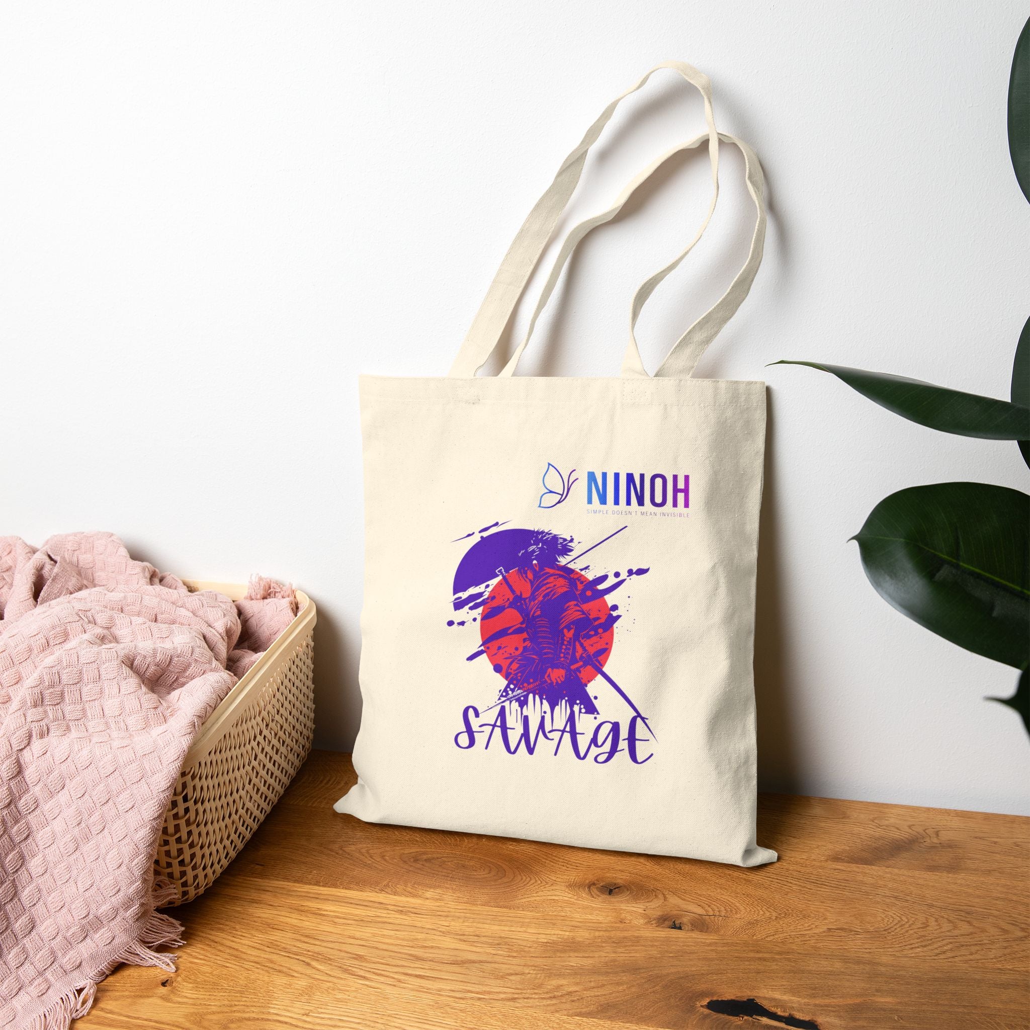 Savage Tote- NINOH Accent