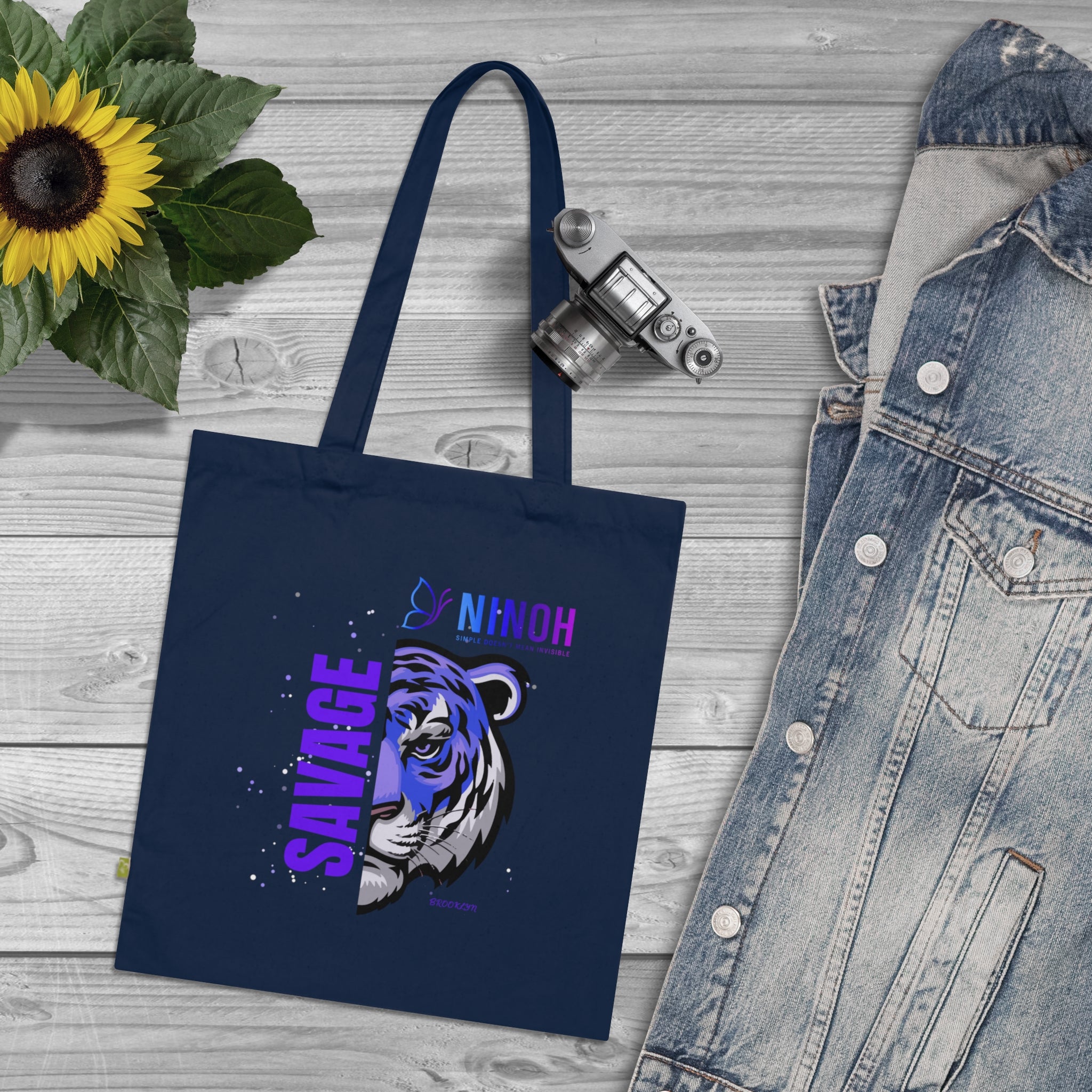 Savage Tote- Simple Doesn't Mean Invisible
