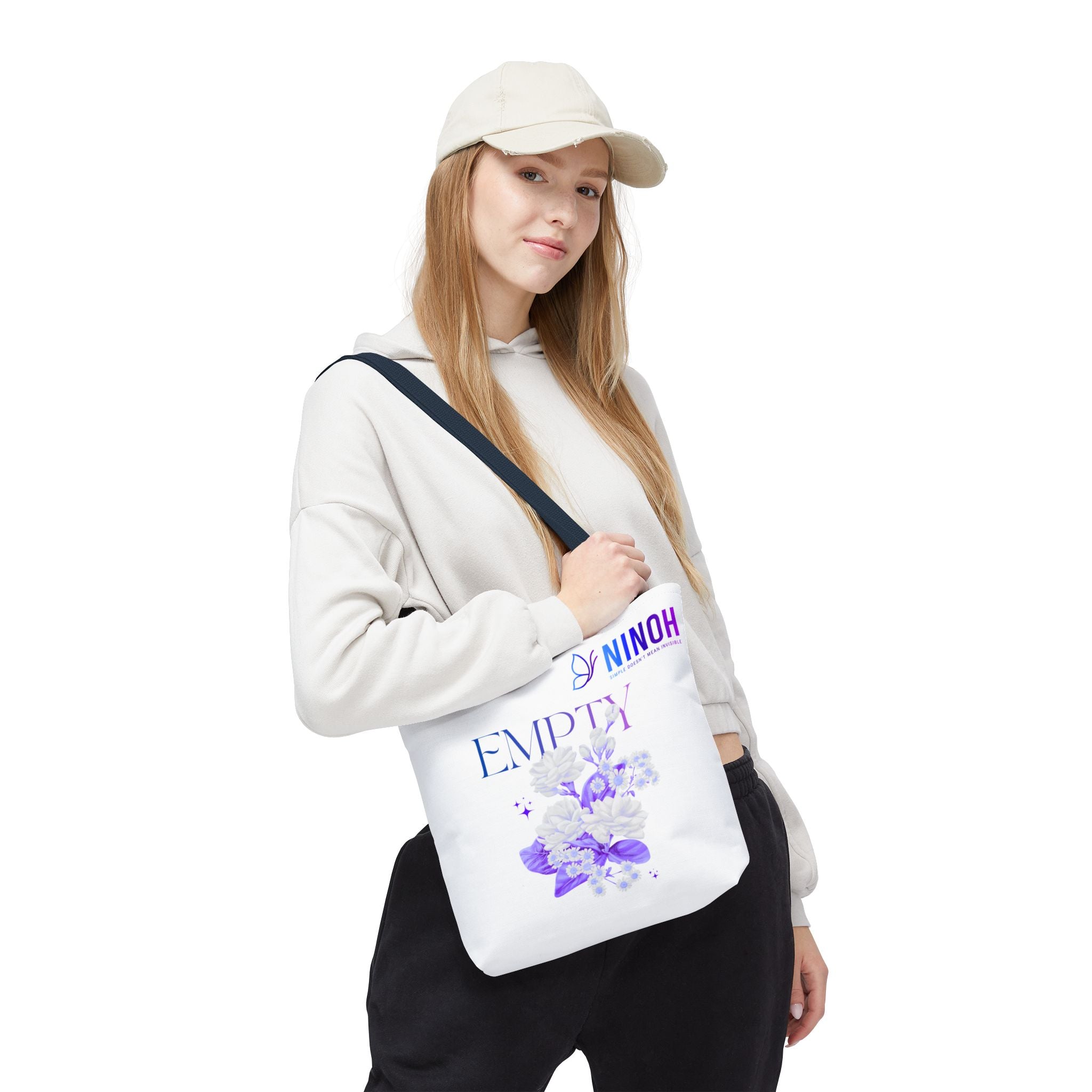 Empty Floral Tote Bag — Your Everyday Collection