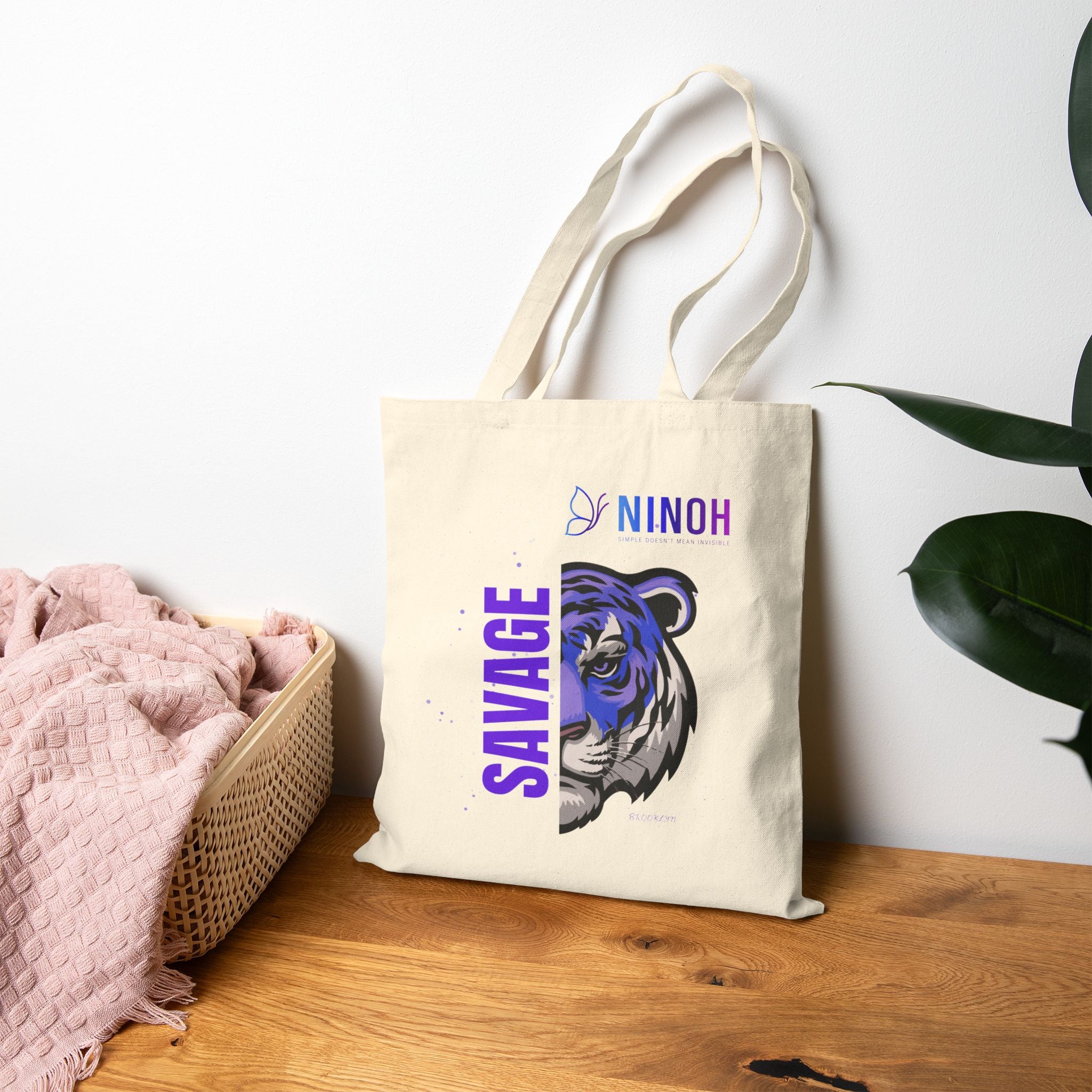 Savage Tige Tote — NINOH Accent