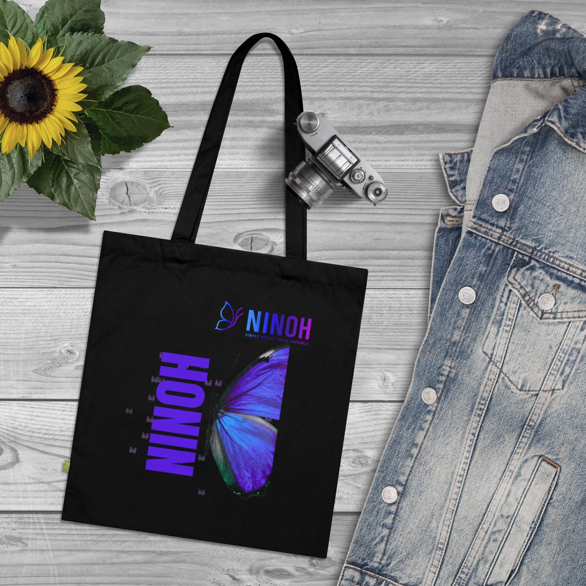 Butterfly Tote- Simple Doesn't Mean Invisible