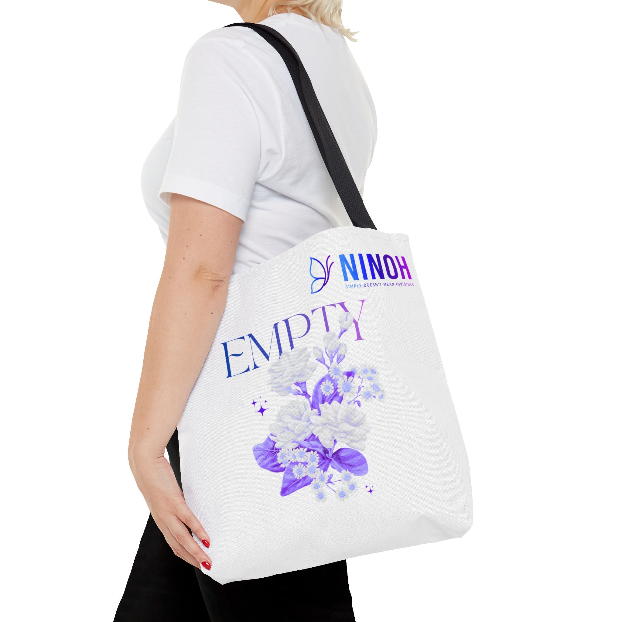 Empty Floral Tote Bag — Your Everyday Collection