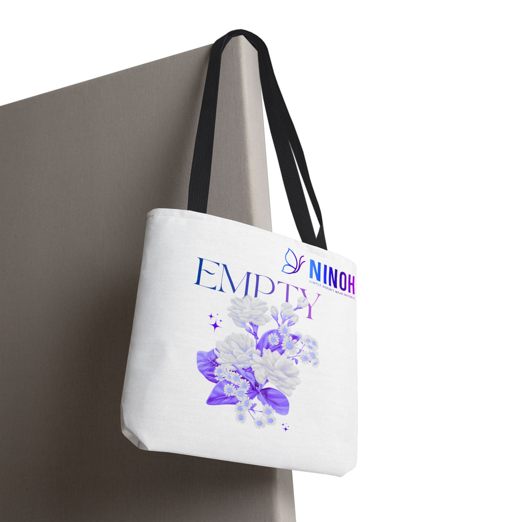 Empty Floral Tote Bag — Your Everyday Collection