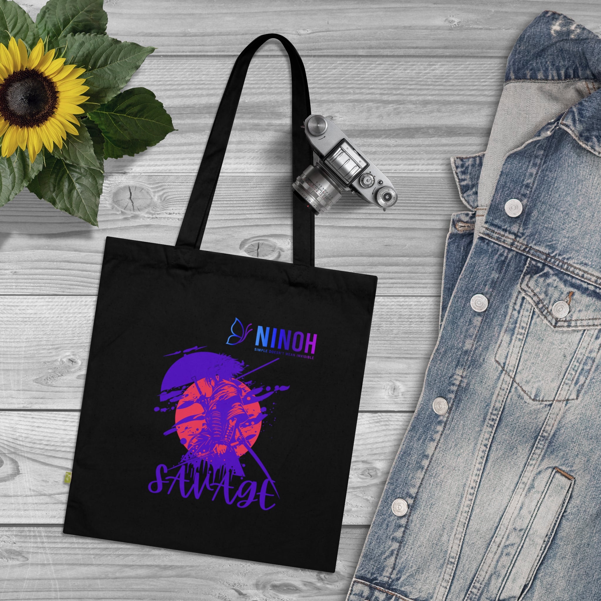 Savage Tote- Simple Doesn't Mean Invisible