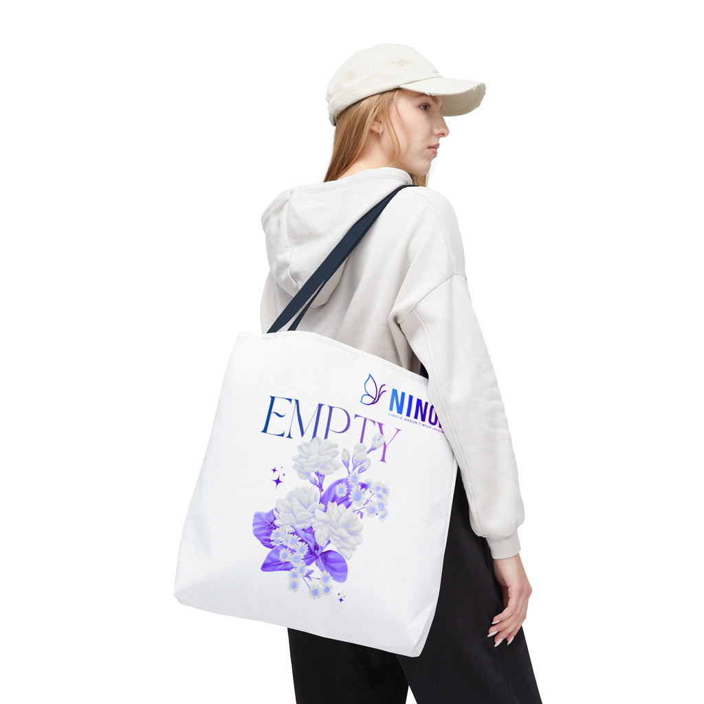 Empty Floral Tote Bag — Your Everyday Collection