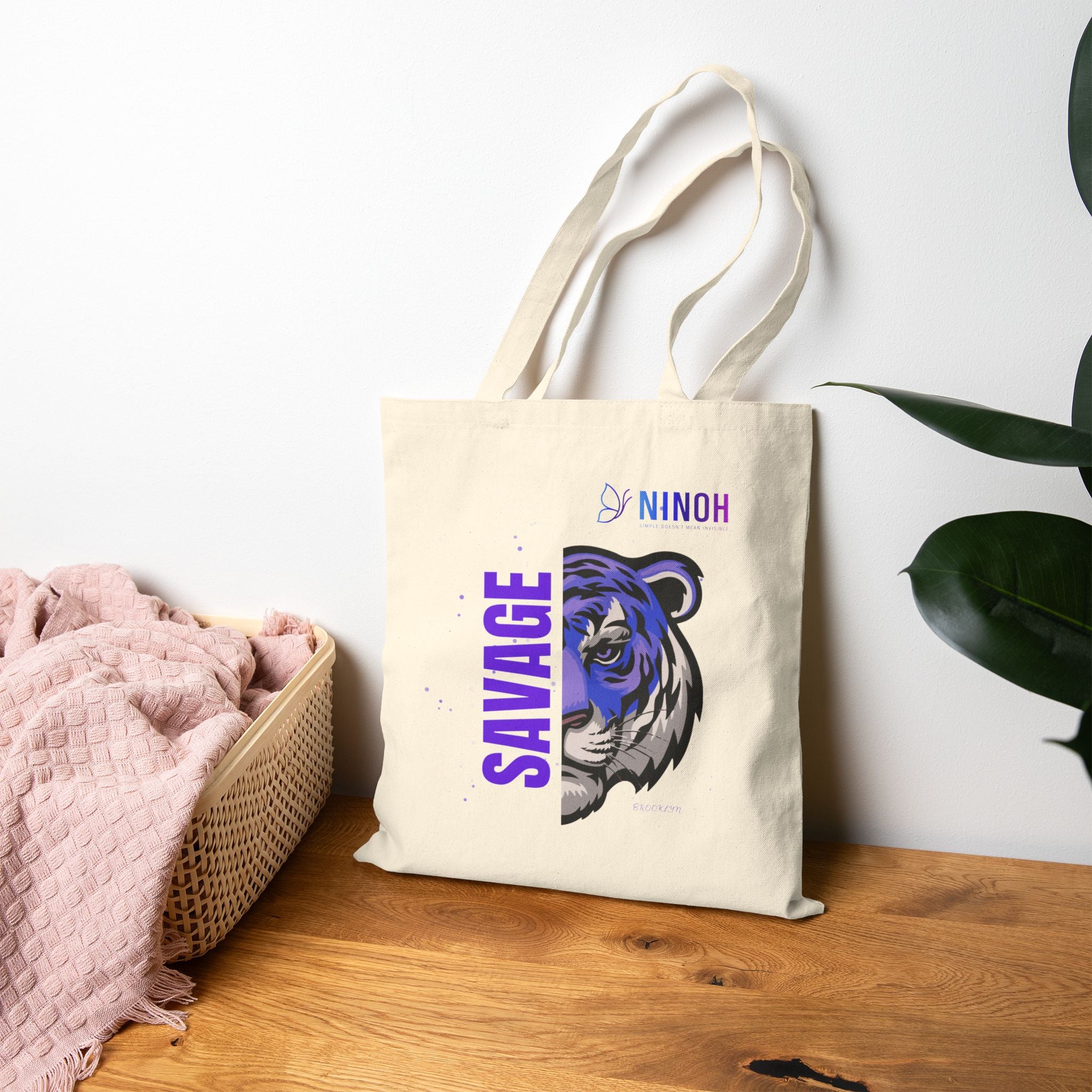 Savage Tiger Tote – NINOH