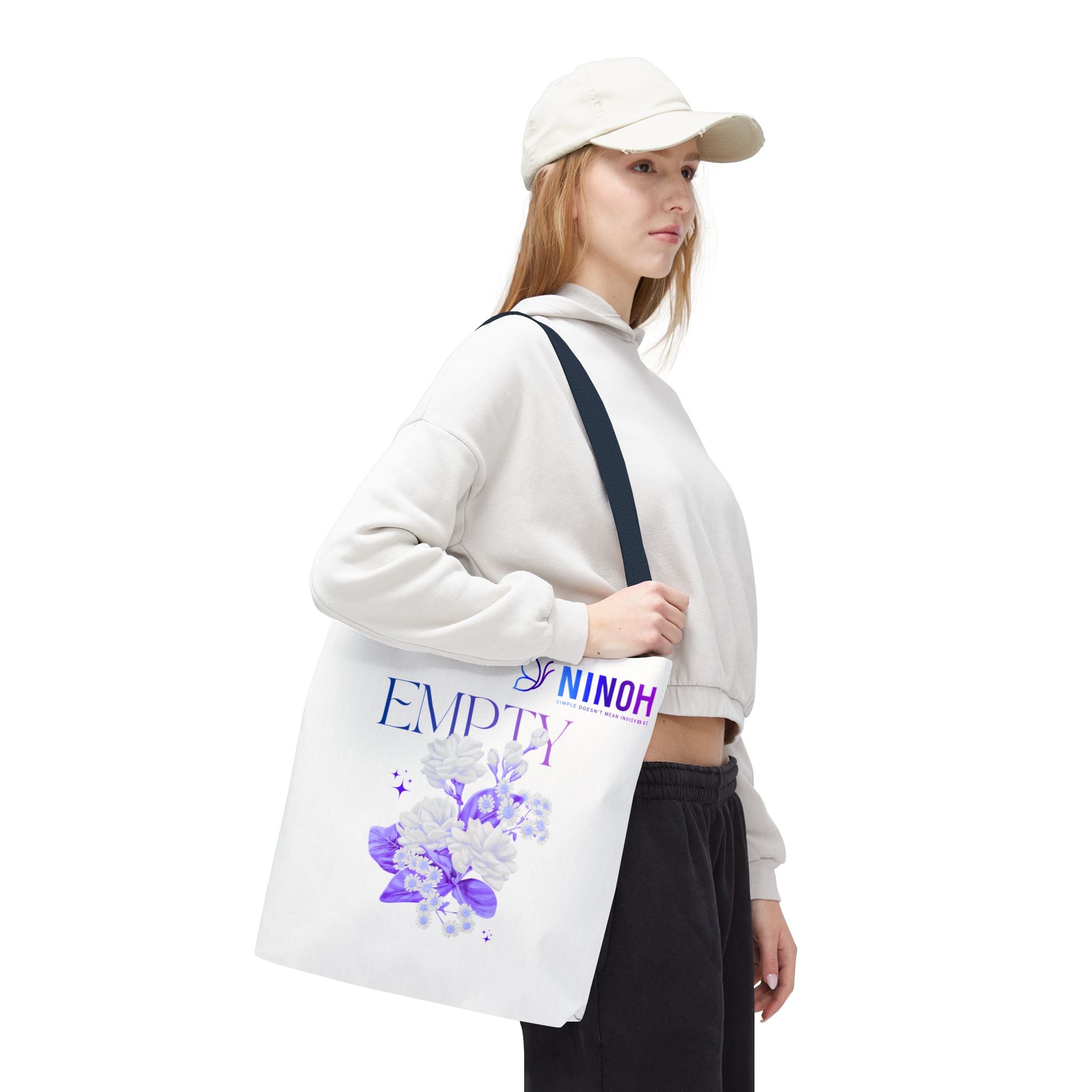 Empty Floral Tote Bag — Your Everyday Collection
