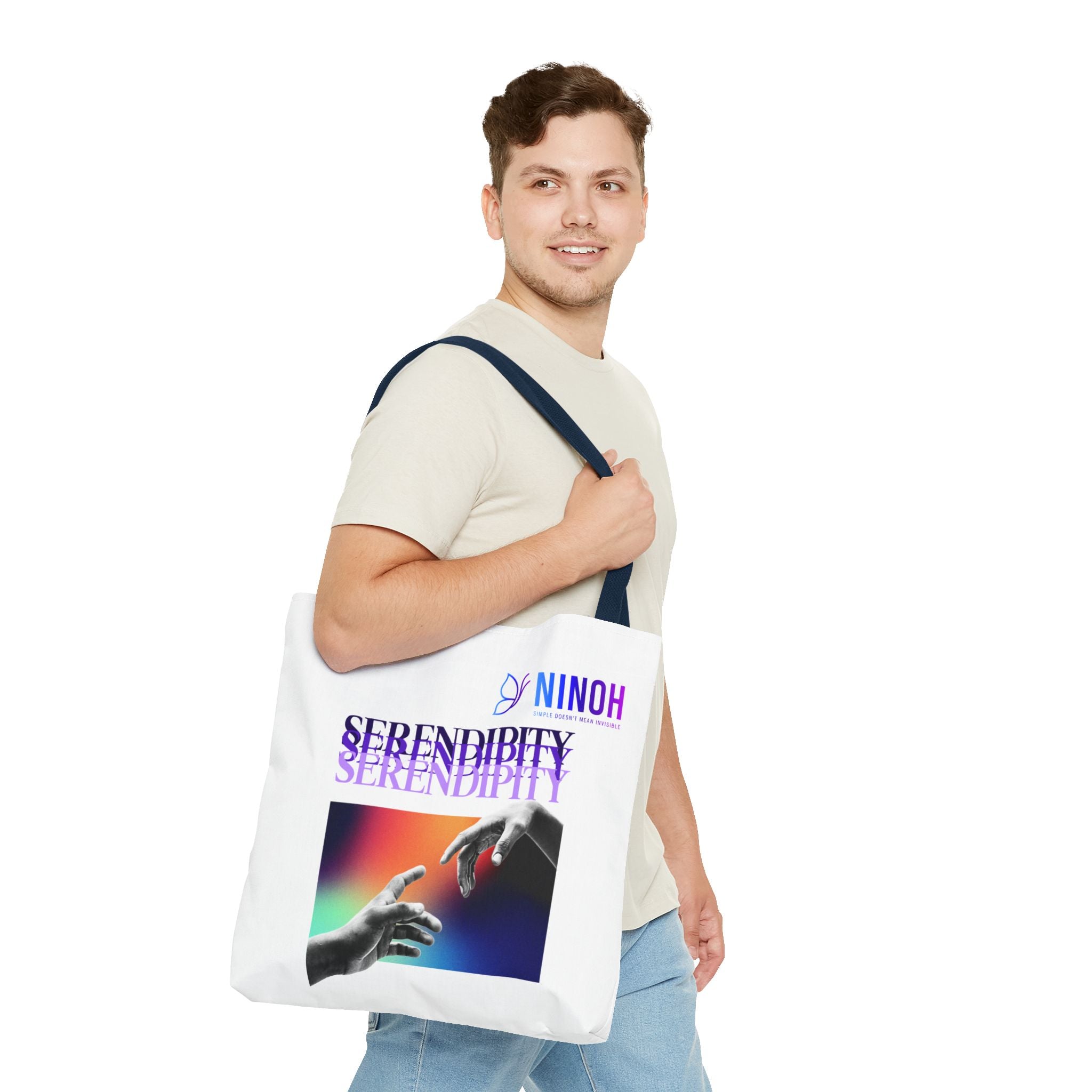 Serendipity Art Tote Bag — Simple Doesn't Mean Invisible
