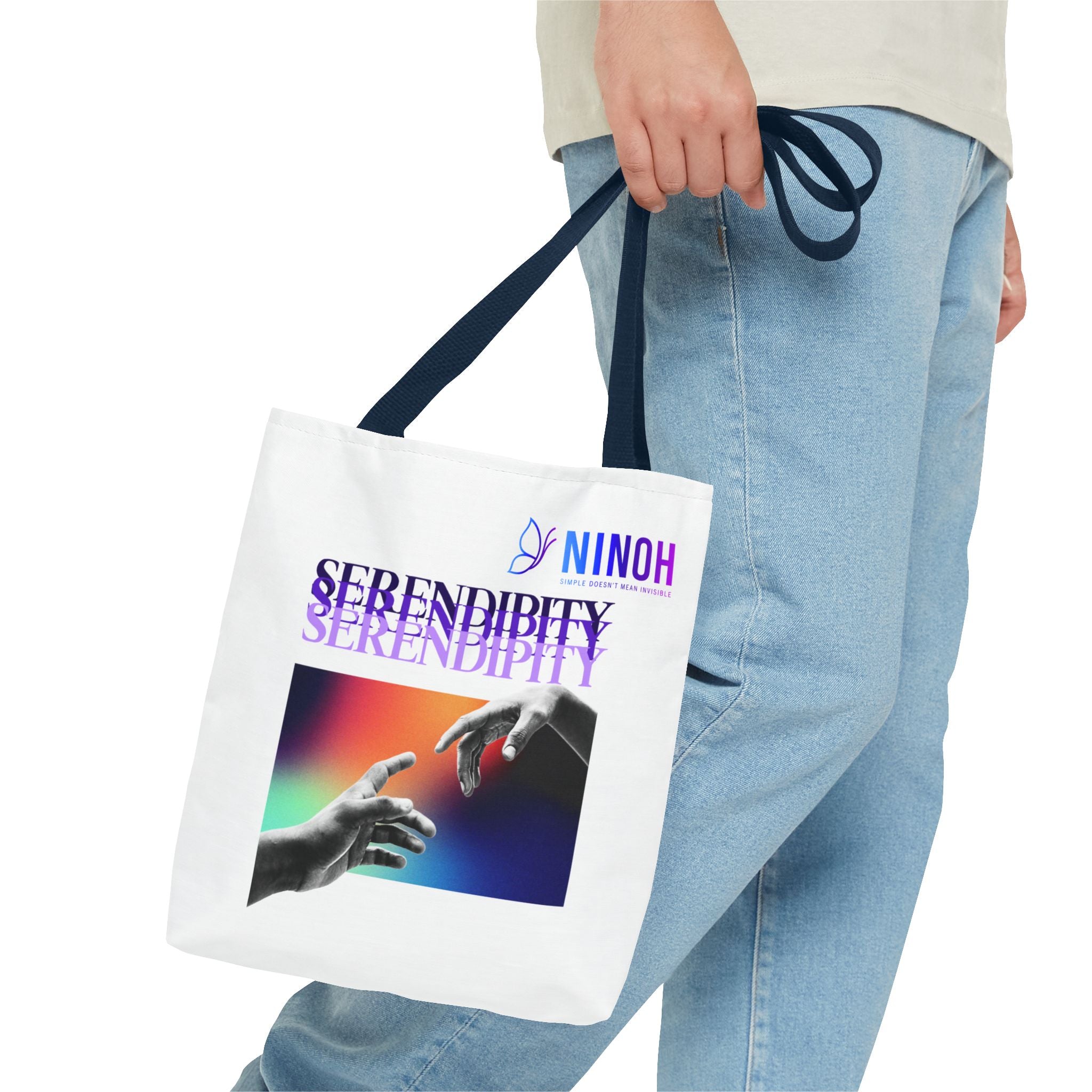 Serendipity Art Tote Bag — Simple Doesn't Mean Invisible