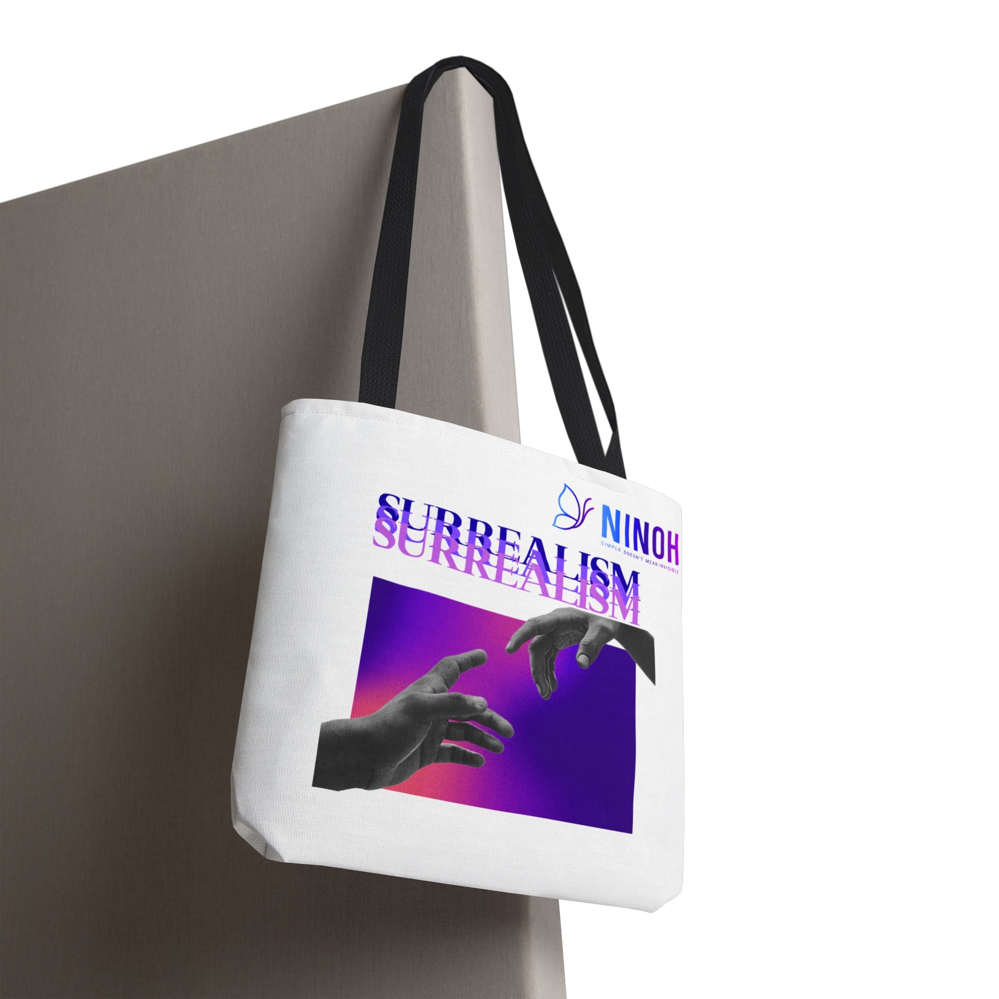 Surrealism Art Tote Bag — Simple Doesn't Mean Invisible